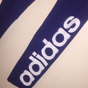 Royal Blue Adidas Leggings